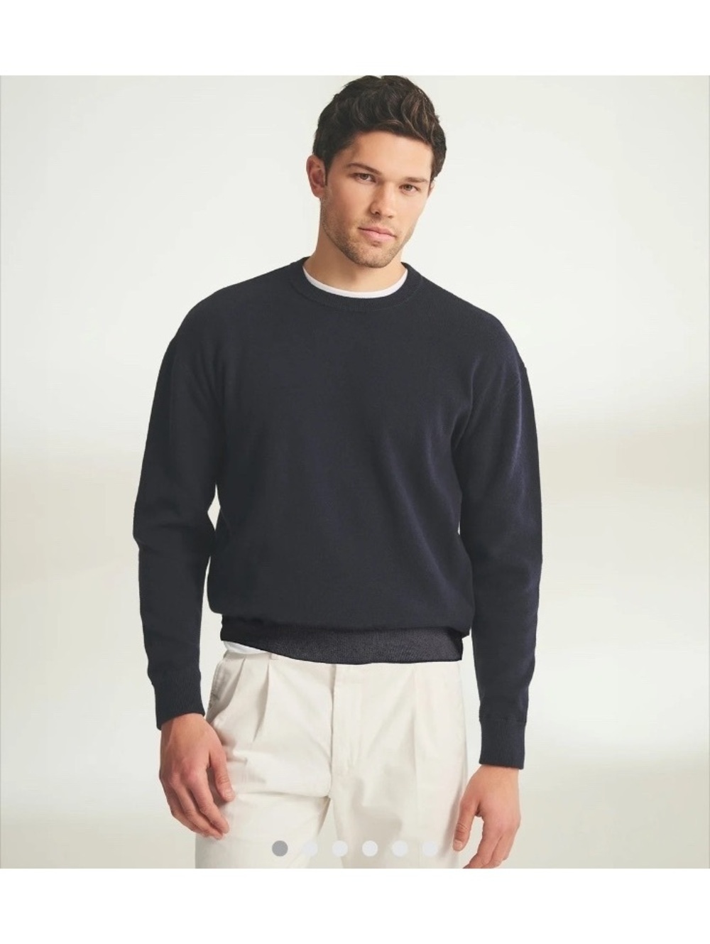 Unisex NADAAM Cotton Cashmere Sweatshirt M black